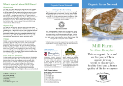 Farm Trail Leaflet and Map