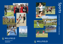 Sports - Millfield