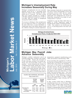 Labor Market News - Michigan Labor Market Information, Mi Fast