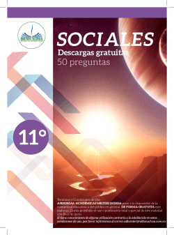 SOCIALES - Milton Ochoa