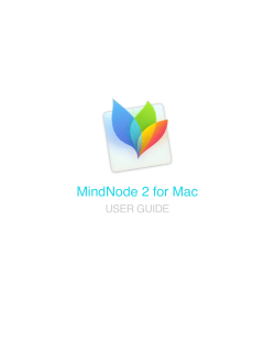 MindNode 2 User Guide.pages