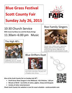 Scott County Fair Bluegrass Festival