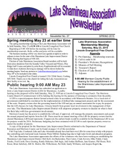 Public hearing 9:00 AM May 23