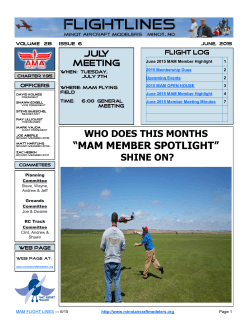 current issue - Minot Aircraft Modelers