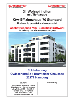 Katalog Brahmfelder Chaussee - Min to Huus BautrÃ¤ger GmbH