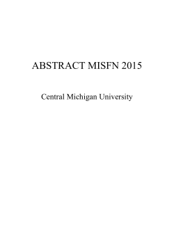 ABSTRACT MISFN 2015