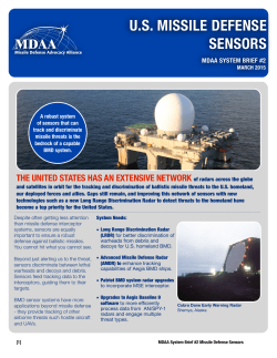 Link to Download/Print Version - Missile Defense Advocacy Alliance