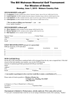 a Sponsorship & Registration Form