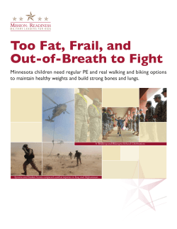 Too Fat, Frail, and Out-of-Breath to Fight