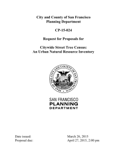 Citywide Street Tree Census