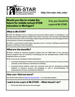 Would you like to create the future for middle school STEM