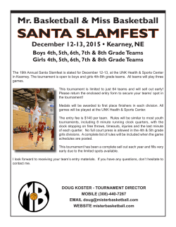 SANTA SLAMFEST - Mr. Basketball, Inc.