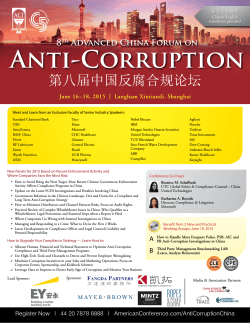 Anti-Corruption - K&L Gates Mobile Site