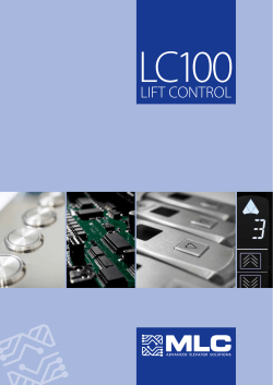 LIFT CONTROL - MLC ELECTRONIC d.o.o.