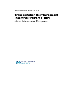 Transportation Reimbursement Incentive Program (TRIP)