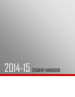 2014-15 STUDENT HANDBOOK - Minnesota Virtual High School
