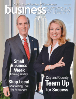 April 2015 - Mobile Area Chamber of Commerce