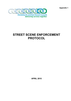 20150422 Street Scene Enf Protocol App 1 , item 4. PDF 134 KB