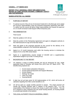 Universal Credit PDF 123 KB