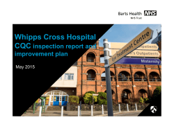 item 6 Barts presentation on Whipps Cross , item 6. PDF 5 MB