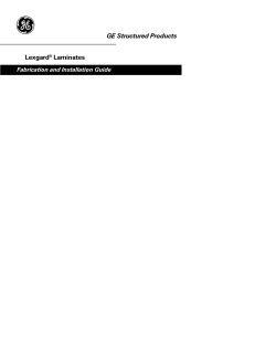 GE Structured Products LexgardÂ® Laminates
