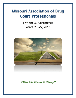 Missouri Association of Drug Court Professionals