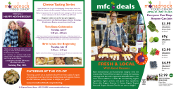 mfc deals - Monadnock Food Co-op