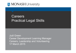 LSS Practical Legal Skills Presentation (Feb 2015)