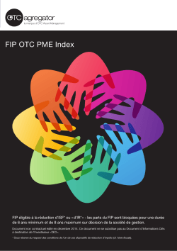 FIP OTC PME Index - Mon Financier DÃ©fiscalisation