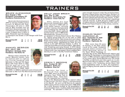 TRAINERS - Monmouth Park