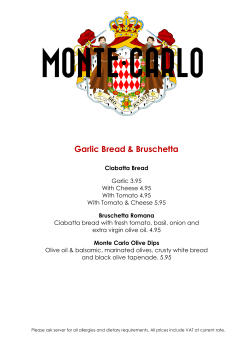 ala Carte - Monte Carlo Restaurant & Bar