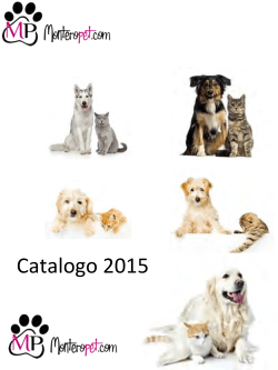 Catalogo 2015 - Montero Pet