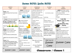 June 2015 â Class 1