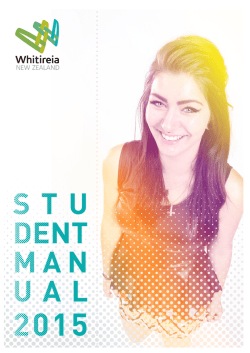 Student Manual 2015  - K&Auml;inga