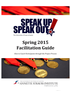 Facilitation Guide - Moody College of Communication