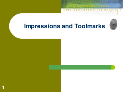 Toolmarks and Impressions PDF