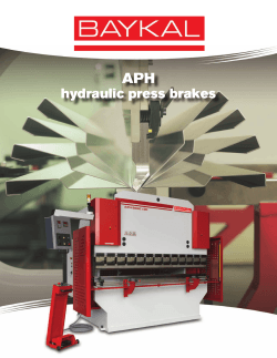 hydraulic press brakes