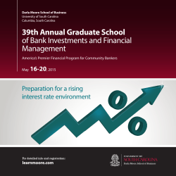 39th Annual Graduate School of Bank Investments and Financial