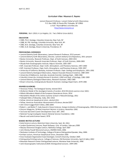 CV/Publications list (pdf format)