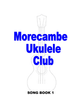 Songbook 1 - Morecambe Ukulele Club