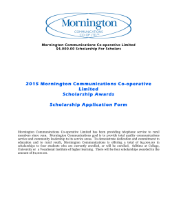 2015 Mornington Communications Co