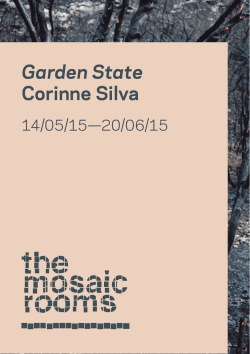 Garden State Corinne Silva