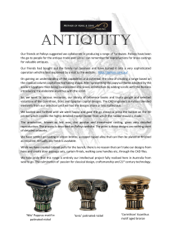 Antiquity palloys PDF - Mother of Pearl and Sons Trading