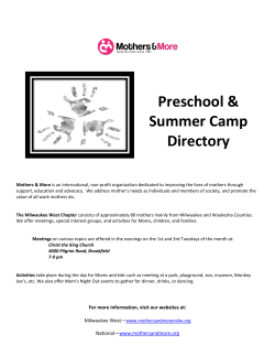 Preschool & Summer Camp Directory