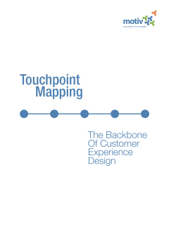 Touchpoint Mapping