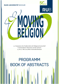 Programm - Moving Religion - Ruhr
