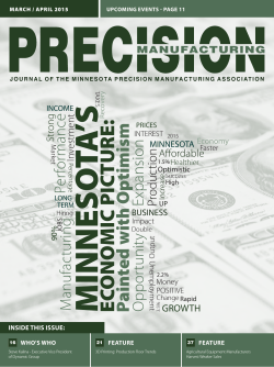 economic picture: p - Minnesota Precision Manufacturing Association