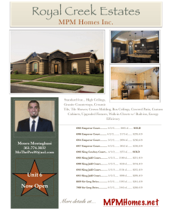 Royal Creek Estates