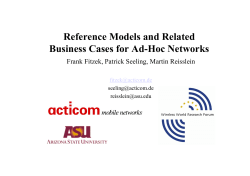 Reference Models and Related Business Cases