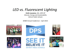 LED vs. Fluorescent Lighting